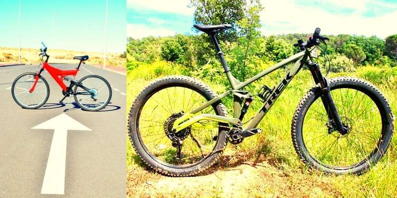 full suspension mountain bike