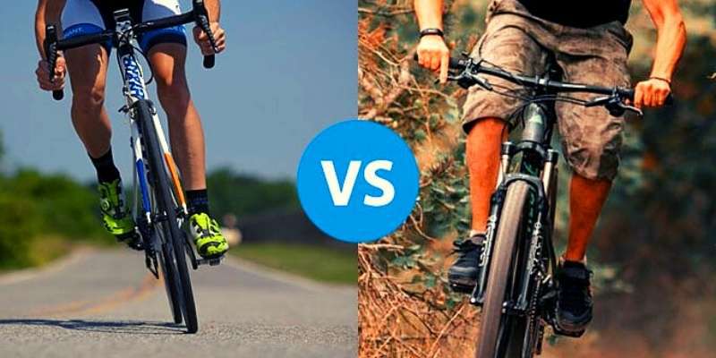 trekking vs mountain bike