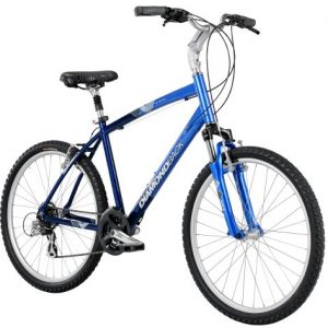 Diamondback Bicycles 2014 Wildwood Deluxe Men's Sport Comfort Bike (26-Inch Wheels), 15-Inch, Blue