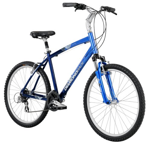 Diamondback Bicycles 2014 Wildwood Deluxe Men's Sport Comfort Bike (26-Inch Wheels), 15-Inch, Blue