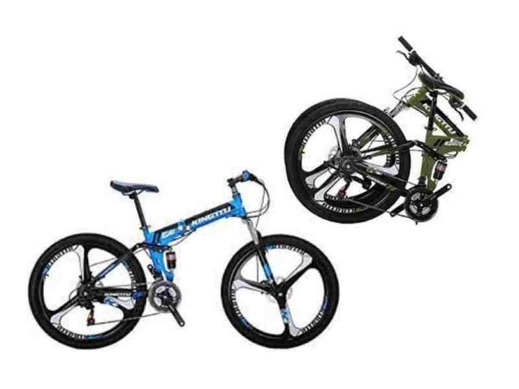 Eurobike 26 in Folding Mountain Bikes for Adult Men and Women G6 Review